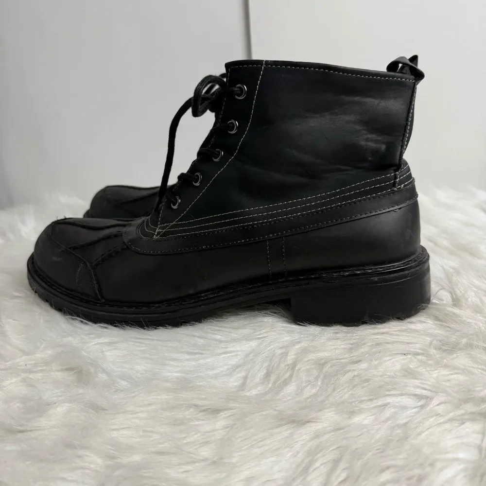 Steve Madden Slingg  Boots Water‎ Resistant Black